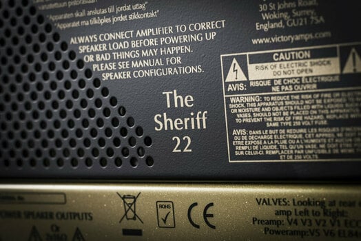 Ενισχυτής Κιθάρας Tube Victory Amplifiers The Sheriff 22 - 16