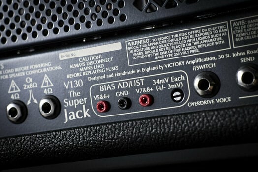 Ampli guitare à lampes Victory Amplifiers V130 The Super Jack Head - 13