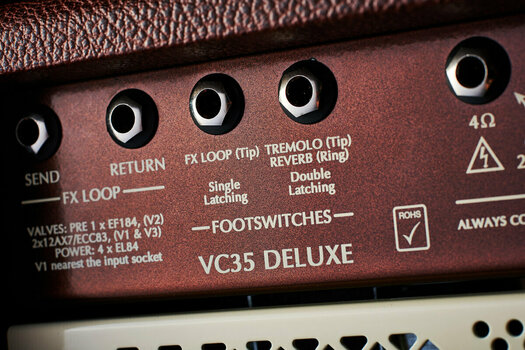 Lampový kytarový zesilovač Victory Amplifiers VC35 The Copper Deluxe Head - 19