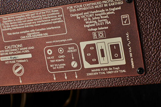 Lampové gitarové kombo Victory Amplifiers VC35 The Copper Deluxe Combo - 18