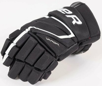 Hockey Gloves Bauer S22 Vapor 3X SR 14 Black/White Hockey Gloves - 6