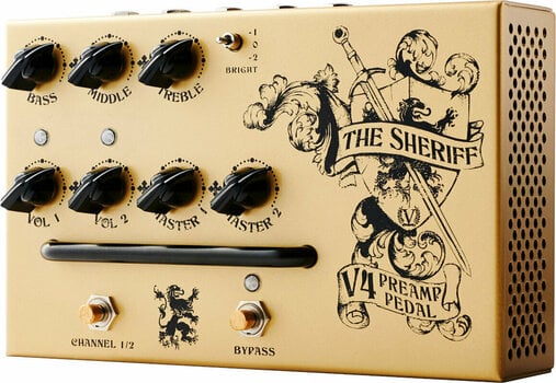 Rackes gitárerősítők és előfokok Victory Amplifiers V4 Sheriff Preamp - 2