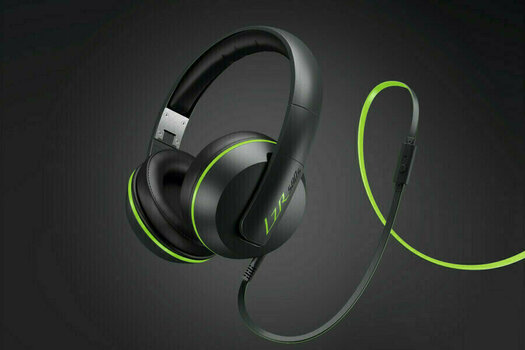 Słuchawki Hi-Fi Magnat LZR 580 S Grey/Green - 3