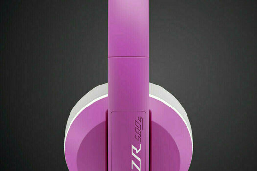 Hi-Fi Headphones Magnat LZR 580 S Pink/White - 4
