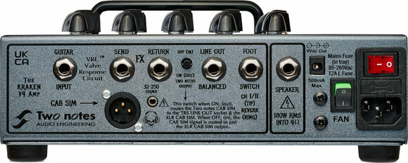 Amplificador híbrido Victory Amplifiers V4 Kraken Guitar Amp TN-HP - 3