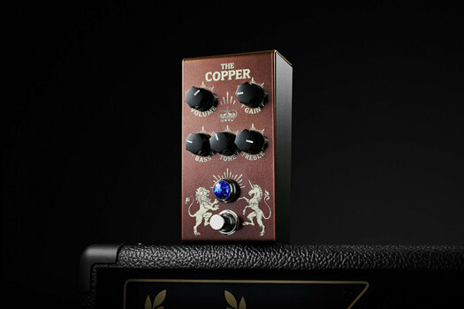 Guitar Effect Victory Amplifiers V1 Copper Effects Pedal - 4