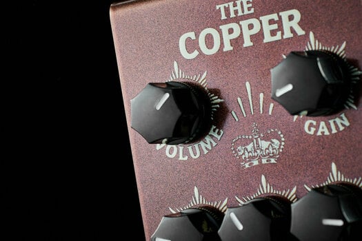 Guitar Effect Victory Amplifiers V1 Copper Effects Pedal - 7