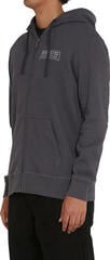 Sweatshirt Deus Ex Machina Canyons Zip Thru Hoodie Shadow Grey XL Sweatshirt - 1