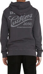 Sweatshirt Deus Ex Machina Canyons Zip Thru Hoodie Shadow Grey XL Sweatshirt - 2