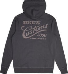 Sweatshirt Deus Ex Machina Canyons Zip Thru Hoodie Shadow Grey XL Sweatshirt - 4