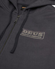 Sweatshirt Deus Ex Machina Canyons Zip Thru Hoodie Shadow Grey XL Sweatshirt - 6