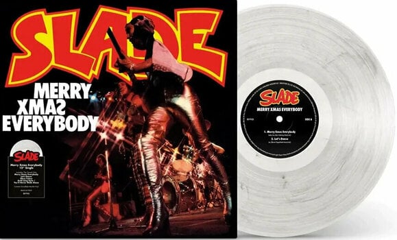 LP Slade - Merry Xmas Everybody (Snowflake Marbled Coloured) (12" Vinyl) (LP) - 3