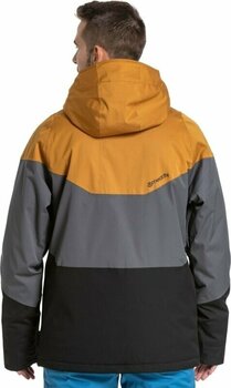 Skijacke Meatfly Hoax Premium SNB & Ski Jacket Wood/Dark Grey/Black M - 2