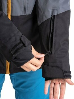 Ski Jacket Meatfly Hoax Premium SNB & Ski Jacket Wood/Dark Grey/Black M - 5