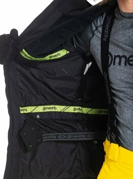 Síkabát Meatfly Hoax SNB & Ski Jacket Black S - 7
