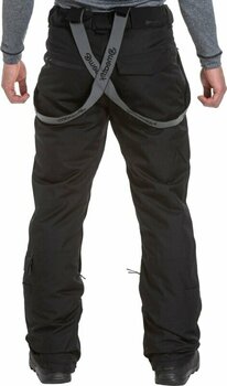 Pantalons de ski Meatfly Ghost Premium SNB & Ski Pants Black S - 3
