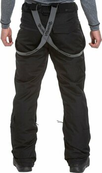 Lyžařské kalhoty Meatfly Ghost Premium SNB & Ski Pants Black S Lyžařské kalhoty - 3