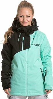 Lyžařská bunda Meatfly Deborah Premium SNB & Ski Jacket Green Mint XS Lyžařská bunda - 4
