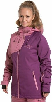 Lyžařská bunda Meatfly Deborah Premium SNB & Ski Jacket Plum M - 3