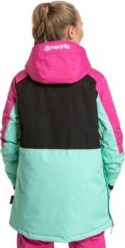 Lyžařská bunda Meatfly Aiko Premium SNB & Ski Jacket Green Mint M Lyžařská bunda - 2