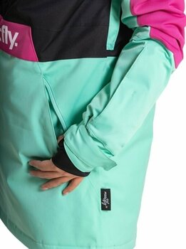 Lyžařská bunda Meatfly Aiko Premium SNB & Ski Jacket Green Mint M Lyžařská bunda - 8