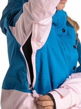 Veste de ski Meatfly Aiko Premium SNB & Ski Jacket Powder Pink S - 4