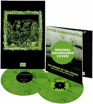 Vinylplade Type O Negative - The Origin Of The Feces (30th Anniversary Edition) (Marbled Green Coloured) (2 LP) - 3