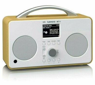 Internetové rádio
 Lenco PIR-645WH White - 3