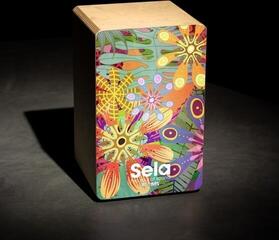Кахони дървени Sela SE 179 Art Series Flower Power Кахони дървени - 7