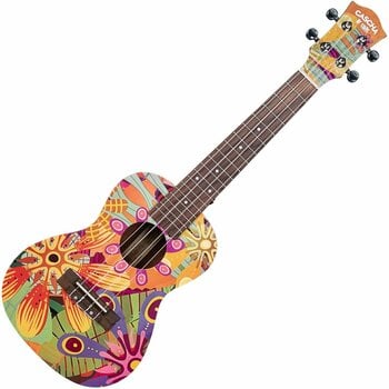 Koncertné ukulele Cascha HH 2607 Art Series Koncertné ukulele Kvety - 2