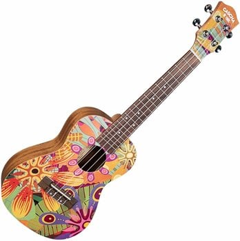 Koncertné ukulele Cascha HH 2607 Art Series Koncertné ukulele Kvety - 3
