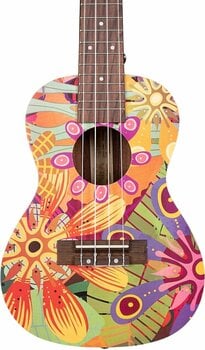 Koncertné ukulele Cascha HH 2607 Art Series Koncertné ukulele Kvety - 8