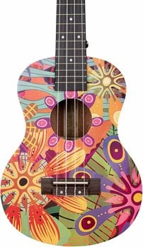 Tenorové ukulele Cascha HH 2611 Art Series Tenorové ukulele Květiny - 8