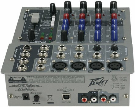 Table de mixage analogique Peavey PV6 USB - 2