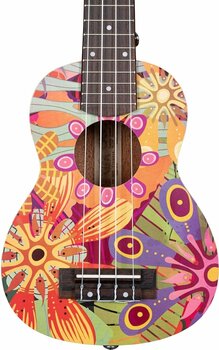 Soprano ukulele Cascha HH 2603 Art Series Soprano ukulele Flowers - 6