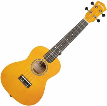 Koncertné ukulele Cascha CUC105 Linden Koncertné ukulele Yellow - 4