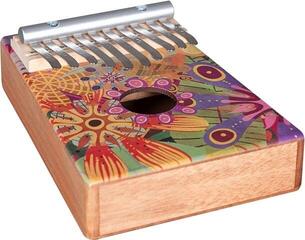 Kalimba Sela SE 258 Art Series 10 Flower Power Kalimba - 2