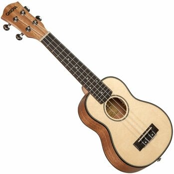 Soprano ukulele Cascha HH 2148L Soprano ukulele Natural - 3