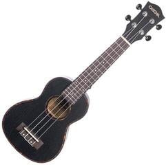 Soprano Ukulele Cascha HH 2262L Black Soprano Ukulele - 1