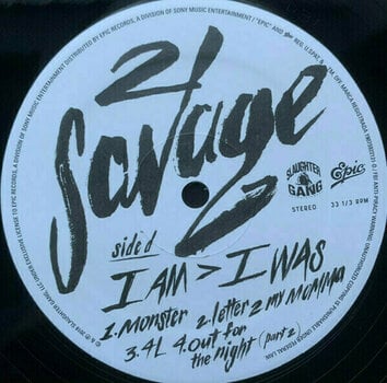 Vinyylilevy 21 Savage - I Am > I Was (2 LP) - 5