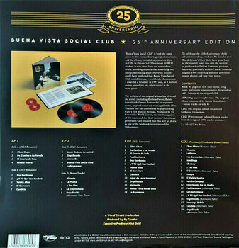 Vinyylilevy Buena Vista Social Club - Buena Vista Social Club - 25th Anniversary (2 LP + 2 CD) - 8