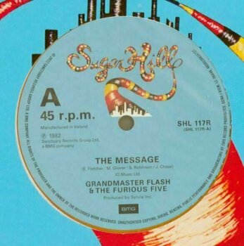 LP Grandmaster Flash & The Furious Five - The Message (40th Anniversary) (Limited Edition) (Reissue) (12" Vinyl) - 2