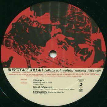 Vinylskiva Ghostface Killah - Bulletproof Wallets (2 LP) (Skadad) - 7