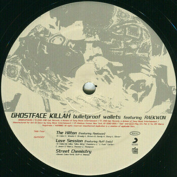 Vinyl Record Ghostface Killah - Bulletproof Wallets (2 LP) - 5