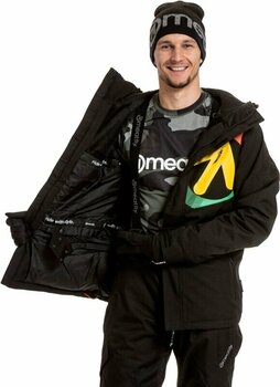 Skijaška jakna Meatfly Bang SNB & Ski Jacket Rasta M - 3