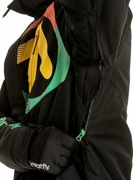 Skijaška jakna Meatfly Bang SNB & Ski Jacket Rasta L - 7