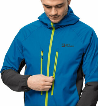 Giacca outdoor Jack Wolfskin Alpspitze Hoody M Giacca outdoor Blue Pacific 2XL - 5
