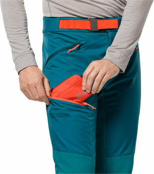 Spodnie outdoorowe Jack Wolfskin Alpspitze Pants M Blue Coral 46 Spodnie outdoorowe - 4