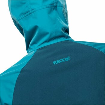 Outdorová bunda Jack Wolfskin Alpspitze Hoody W Freshwater Blue L Outdorová bunda - 6