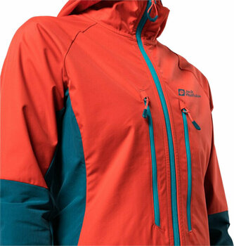 Outdorová bunda Jack Wolfskin Alpspitze Hoody W Grenadine XL Outdorová bunda - 5